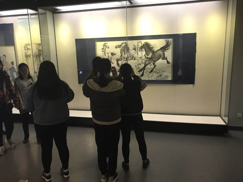 “徐悲鸿绘画精品展”走进廊坊博物馆